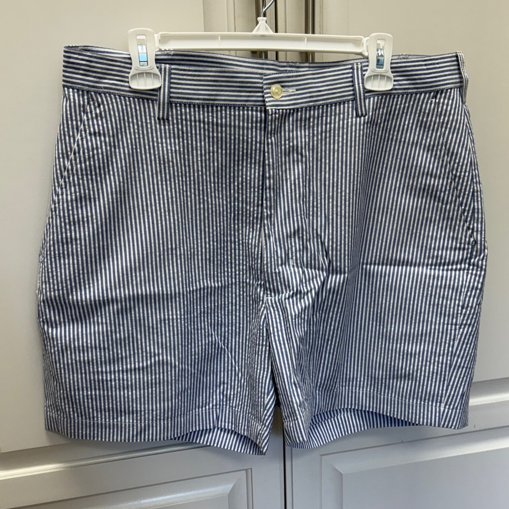 Jos. A. Bank Stays Cool Navy Striped Men's Shorts
